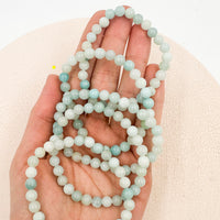 Pulsera Amazonita | 6mm | Equilibrio - Superación