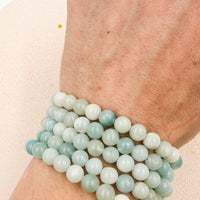 Pulsera Amazonita | 6mm | Equilibrio - Superación