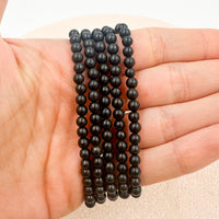 Pulsera Shungita | 4mm | Limpieza - Protección