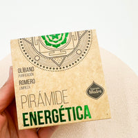 Incienso Pirámide Energética | Olíbano - Romero | Purificación - Limpieza