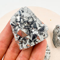 Drusa de Amatista Aura Plata | Canalizar - Intuición
