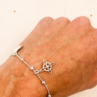 Pulsera Suerte y Protección | Plata