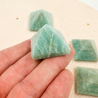 Amazonita Pirámide Pequeña |Equilibrio - Superación