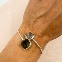 Pulsera Moldavita y Herkimer | Transformación - Manifestación