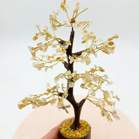 Árbol de los deseos | Citrino calentado | Abundancia - Energía