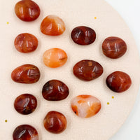 Carnelian Tumble | Joy and self-esteem