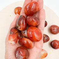 Carnelian Tumble | Joy and self-esteem