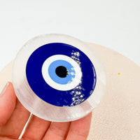 Disco de Selenita Ojo Turco | Bienestar - Tranquilidad