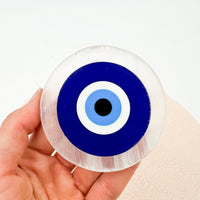 Disco de Selenita Ojo Turco | Bienestar - Tranquilidad