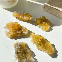 Fluorita amarilla Ejemplares únicos | Cambios - Espiritualidad