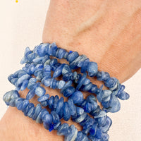 Pulsera Cianita | Chip | Calma - Inspiración