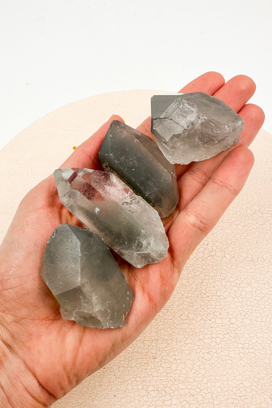 Punta Cuarzo Plata | Claridad mental - Protección