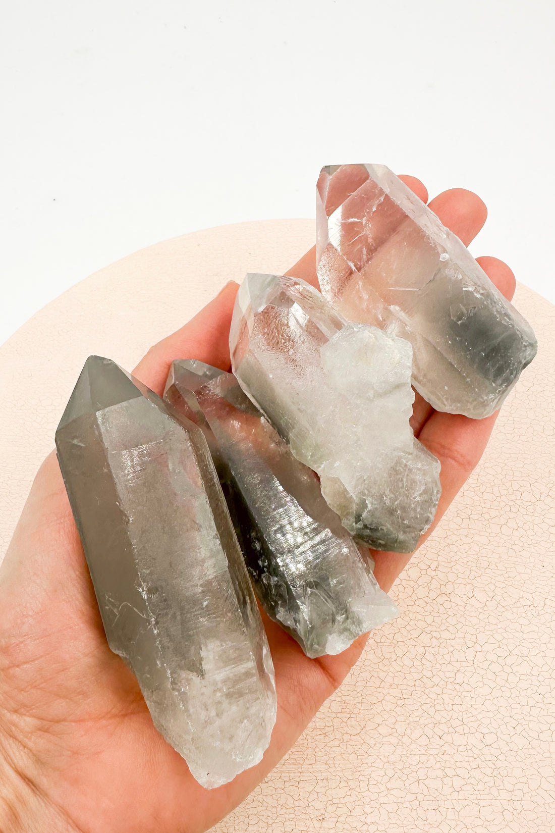 Punta Cuarzo Plata | Claridad mental - Protección