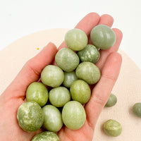 Jade verde Rodado | Abundancia - Buena Suerte