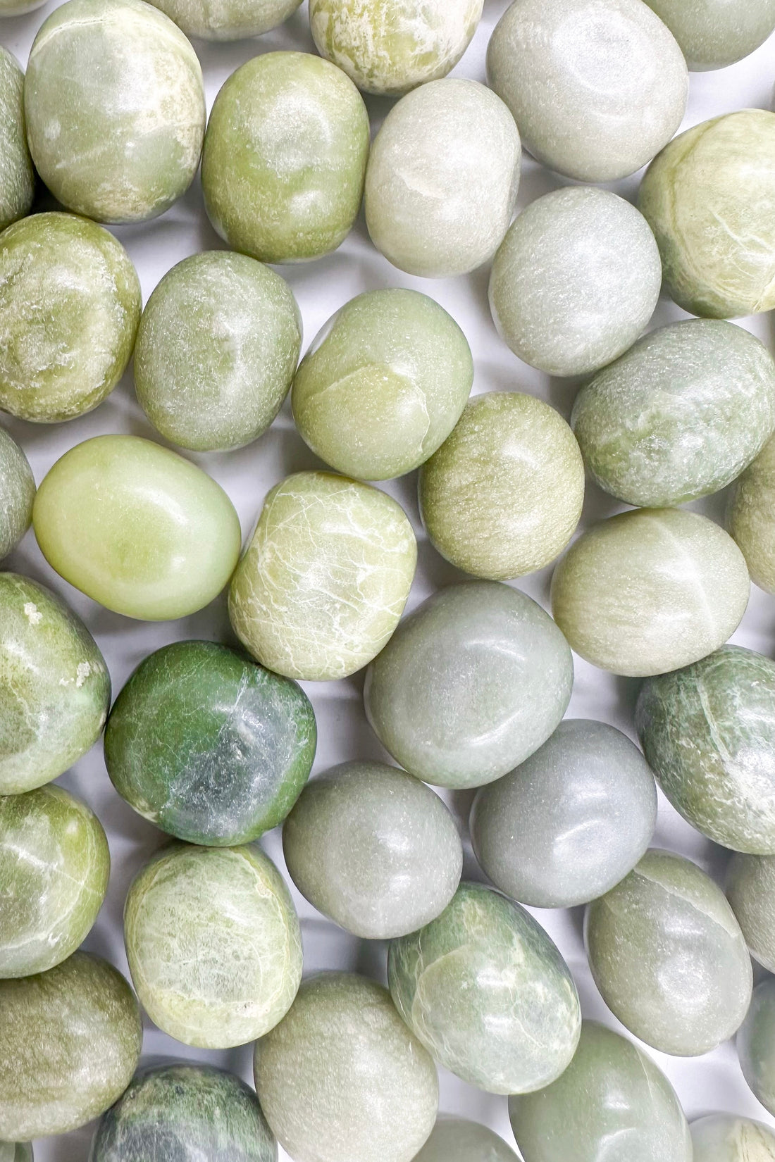 Jade verde Rodado | Abundancia - Buena Suerte