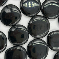 Obsidiana negra Rodado Plano | Autorrealización y Protección