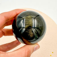 Esfera Obsidiana dorada | Autorrealización y Protección