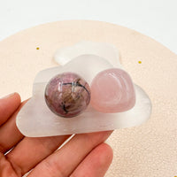 Nube de selenita Bol | Bienestar - Tranquilidad