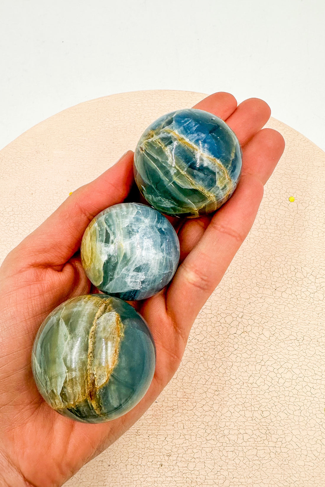 Esfera Ónix Azul | Calma - Positividad