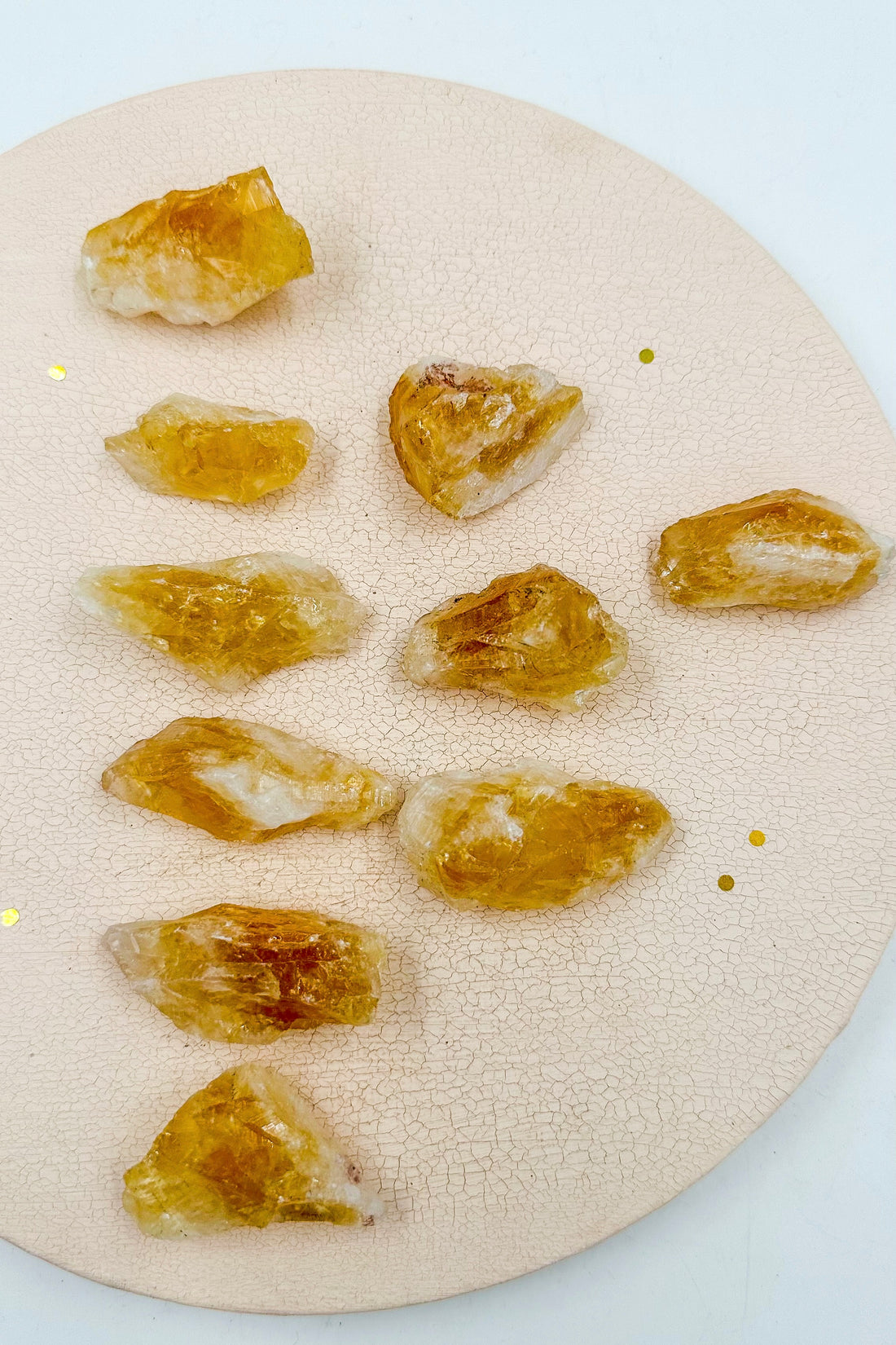 Massive Heated Citrine (Heated Amethyst) Raw | Abundance - Optimism