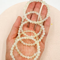 Pulsera Jade Verde | 6mm | Abundancia - Buena suerte
