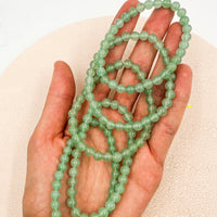 Pulsera Cuarzo verde | 6mm | Abundancia - Bienestar