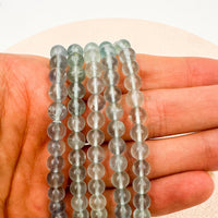 Pulsera Fluorita Azul "AA" Light | 6mm | Cambios - Espiritualidad