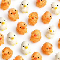 Patitos | Calcita Amarilla - Jade Blanco | Energía - Limpieza energética