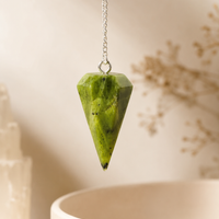 Péndulo Jade Canadiense | Abundancia - Buena Suerte