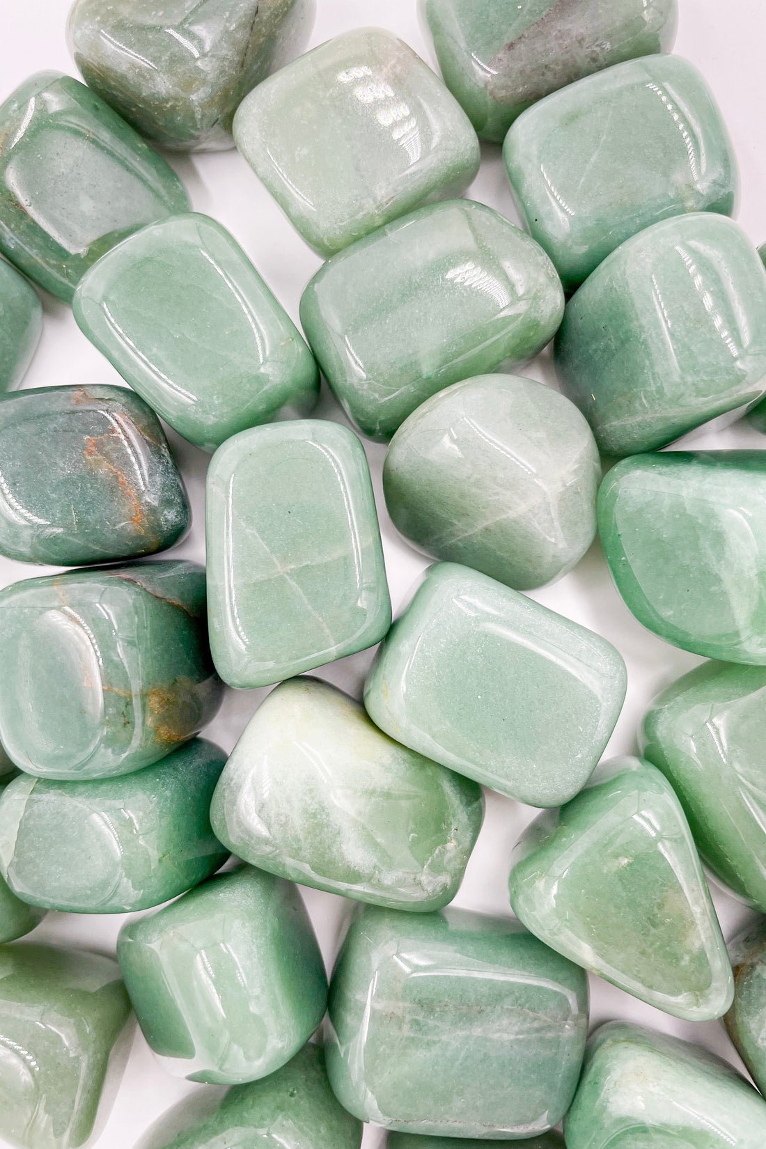 Rolled green quartz | Abundance - Well-being