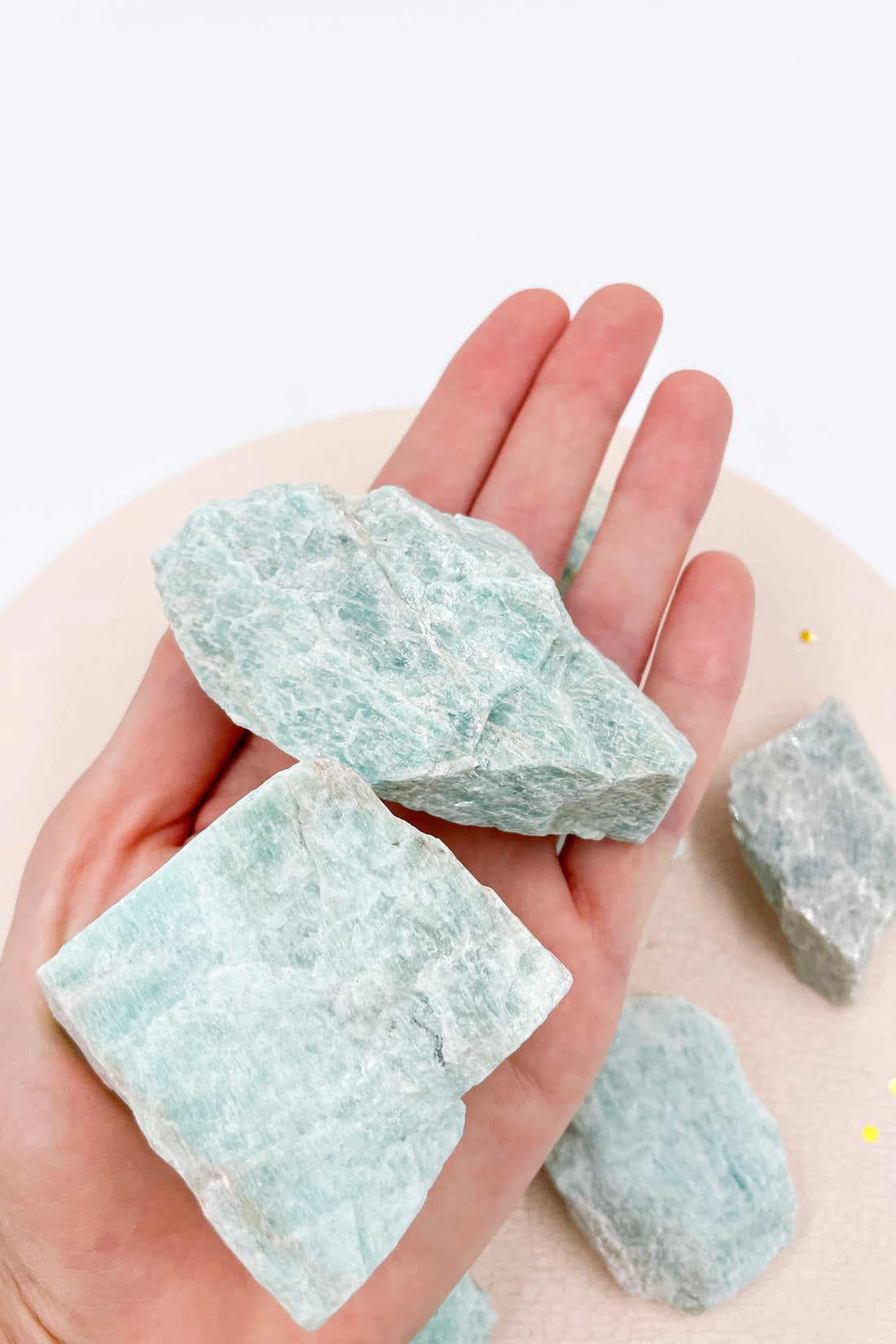 Massive Amazonite | Balance - Overcoming