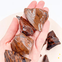Obsidiana Caoba Masivo | Limpieza - Protección
