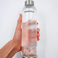 Botella Elixir Cuarzo Rosa Mini | Amor - Autoestima