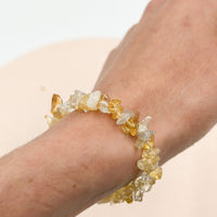 Pulsera Citrino Calentado - Abundancia