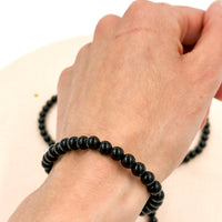 Pulsera Obsidiana negra | 6mm | Autorrealización - Protección