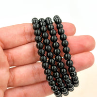 Pulsera Obsidiana negra | 6mm | Autorrealización - Protección