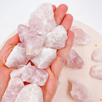 Rose Quartz Raw | Love - Sensitivity