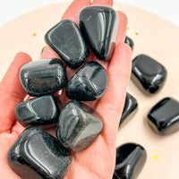 Obsidiana negra Rodado | Autorrealización y Protección