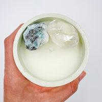 VELA SOUL | Larimar y Cristal de roca