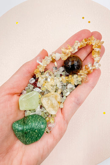 Confeti de cristales | Abundancia y suerte