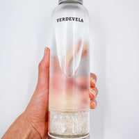 Botella Elixir Cuarzo Cristal Chips | Conexión interior - Positividad