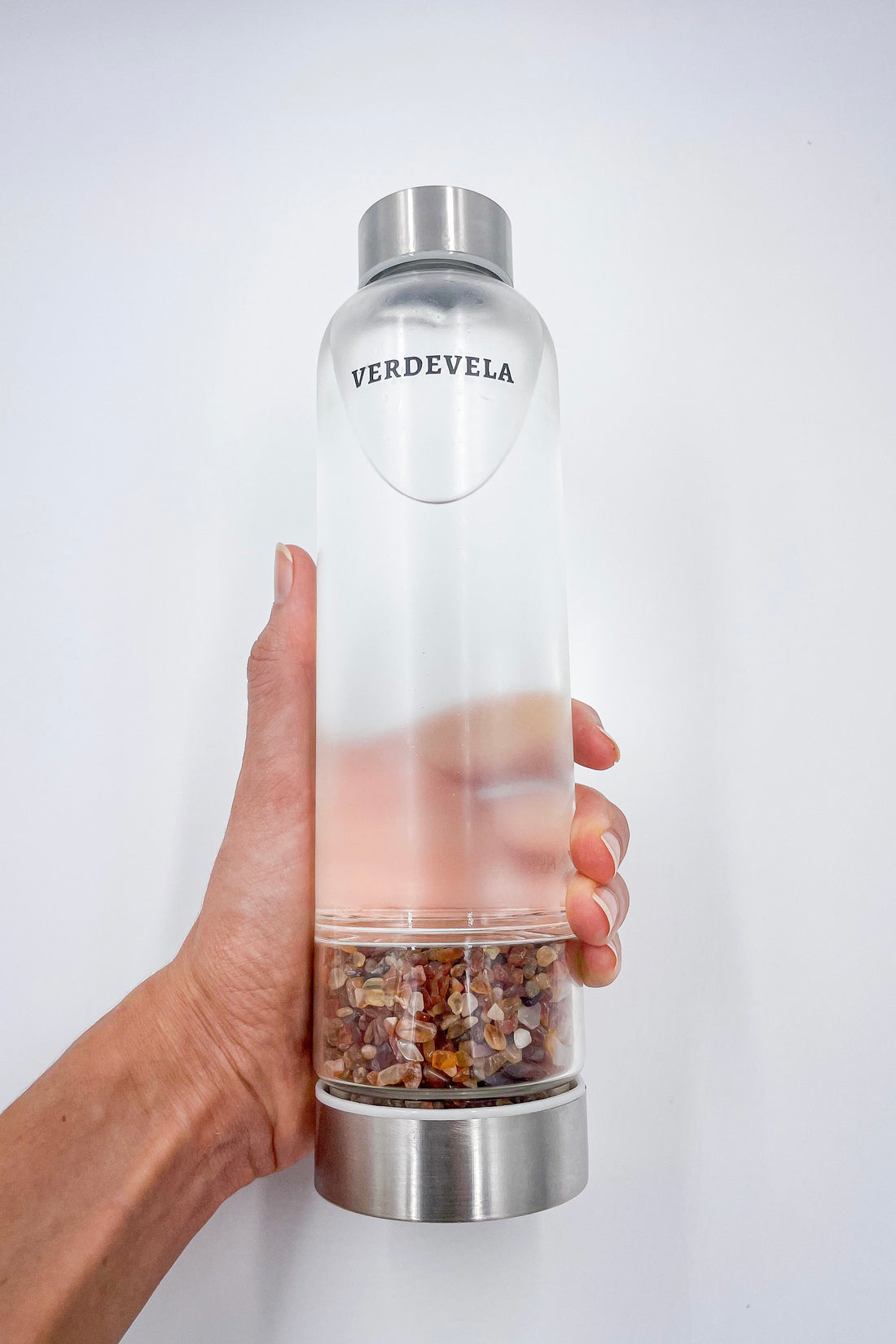 Bottle Elixir Carnelian Chips | Happiness - Optimism