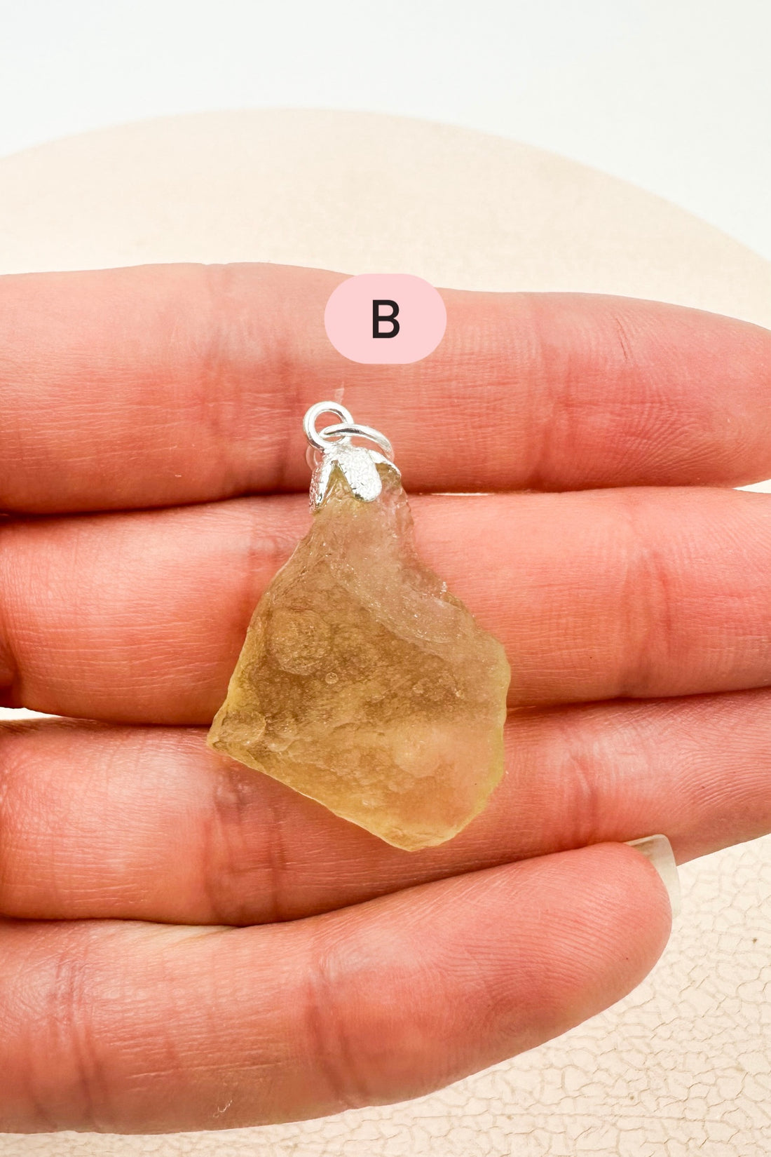 Colgante Cristal de Libia | Espiritualidad - Conciencia