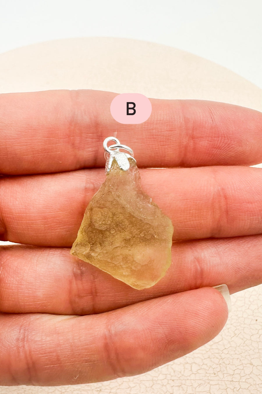 Colgante Cristal de Libia | Espiritualidad - Conciencia