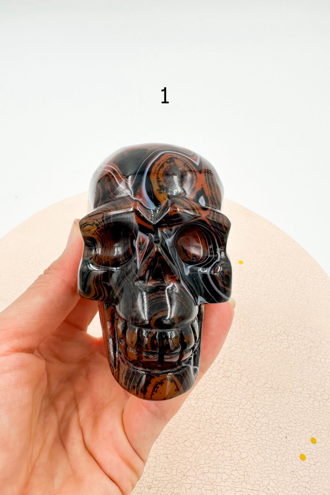 Ágata Sardónice Calavera | Fortaleza- Protección