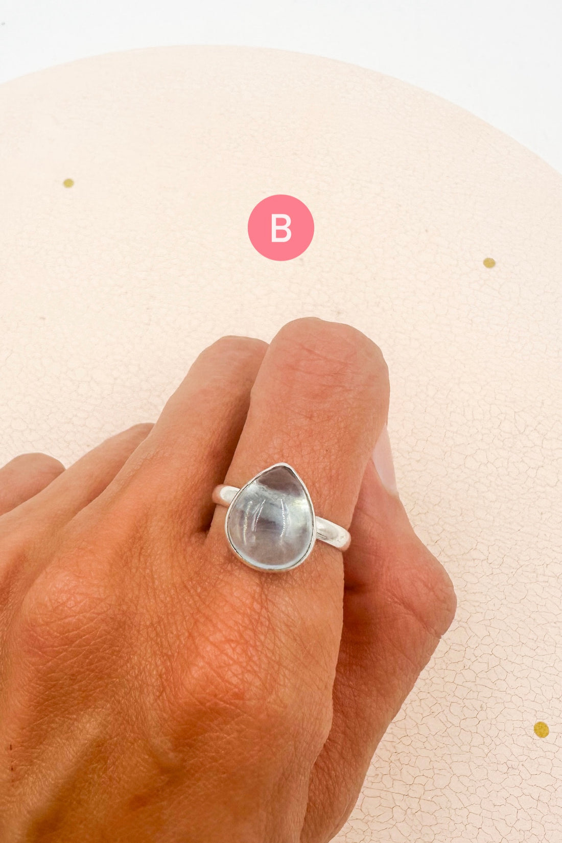 Anillo Aguamarina "Extra" | Armonía - Tranquilidad