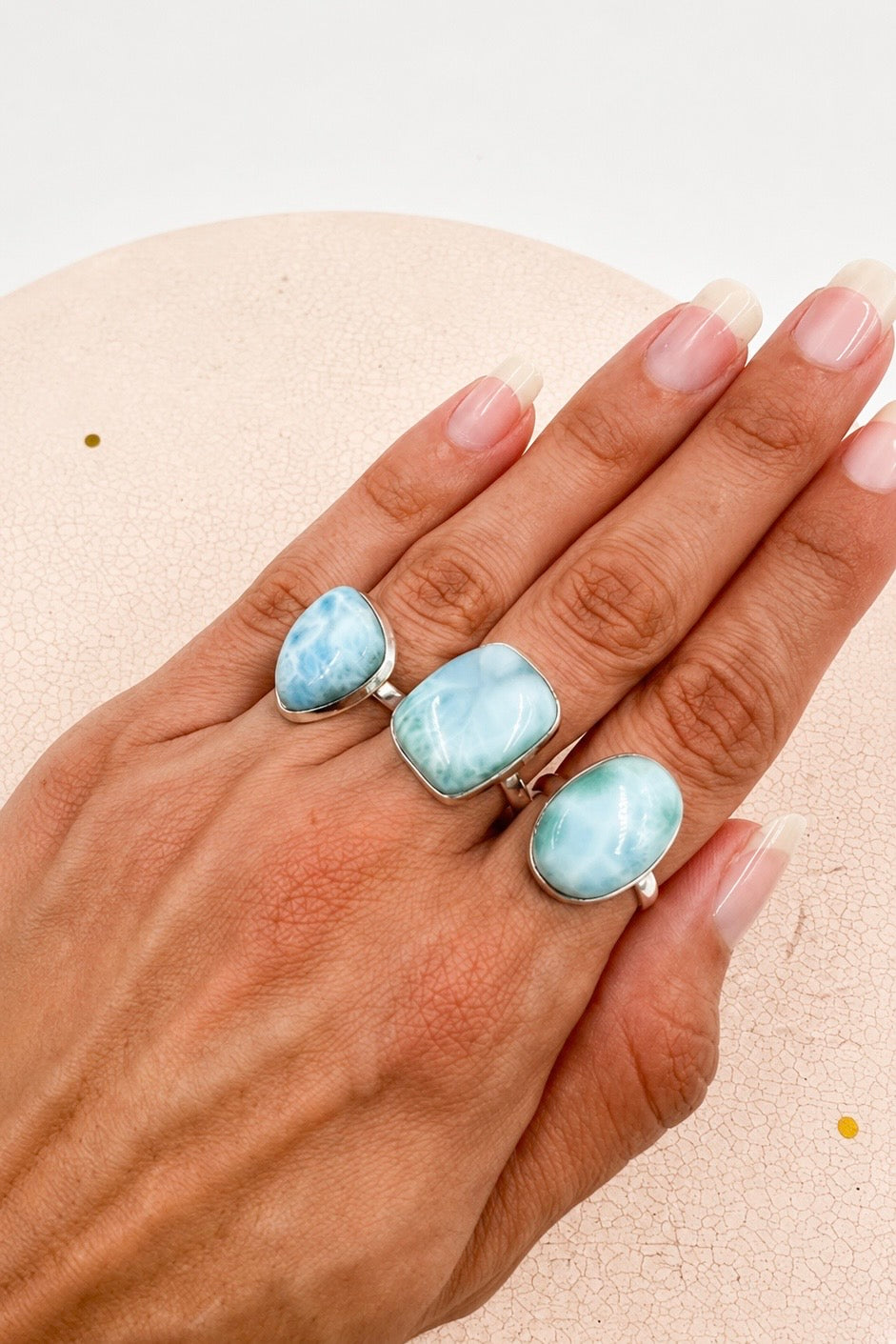 Anillo Larimar | Equilibrio - Serenidad