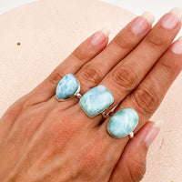 Anillo Larimar | Equilibrio - Serenidad
