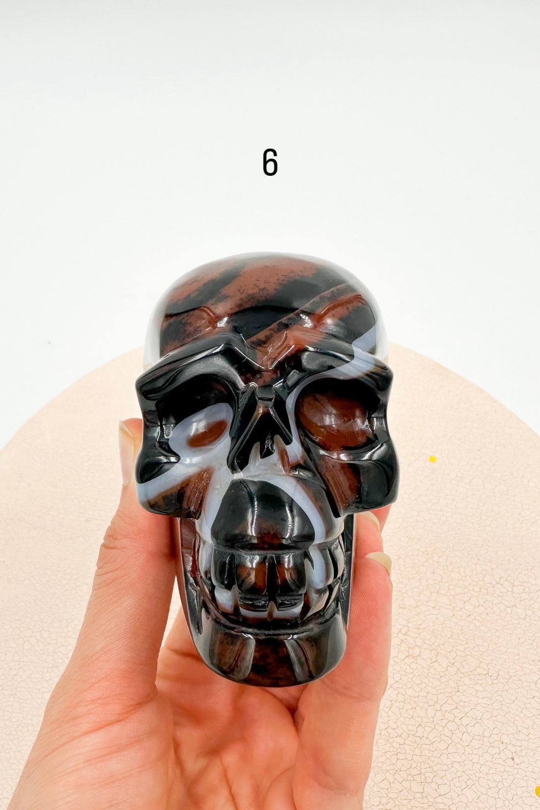 Ágata Sardónice Calavera | Fortaleza- Protección