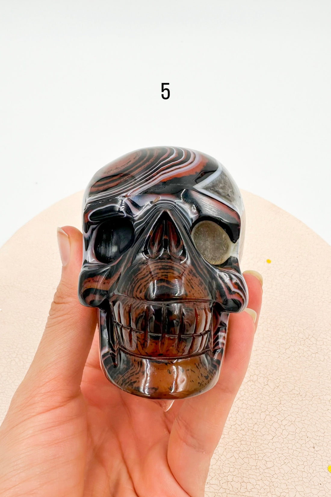 Ágata Sardónice Calavera | Fortaleza- Protección